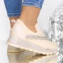 Pantofi Sport Dama 3KMD17 Bej » Reina.Ro