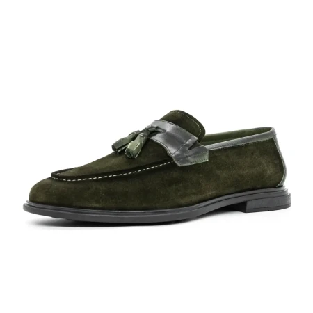 Mocasini Barbati LT1668-1 Verde » Reina.Ro