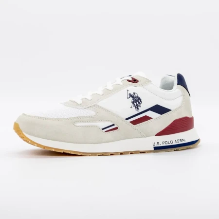 Pantofi Sport Barbati TABRY003M4HT3 Alb-Gri deschis » Reina.Ro