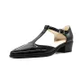 Sandale Dama cu Toc gros K6052-5680 Negru » Reina.Ro