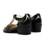 Sandale Dama cu Toc gros K6052-5680 Negru » Reina.Ro