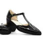 Sandale Dama cu Toc gros K6052-5680 Negru » Reina.Ro