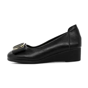 Pantofi cu Platforma TP227-5 Negru » Reina.Ro