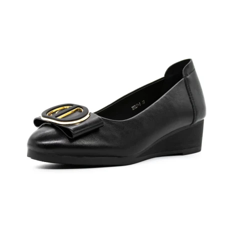 Pantofi cu Platforma TP227-5 Negru » Reina.Ro