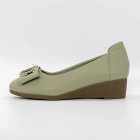 Pantofi cu Platforma TP227-5 Verde » Reina.Ro