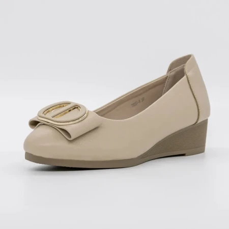 Pantofi cu Platforma TP227-5 Piersica » Reina.Ro