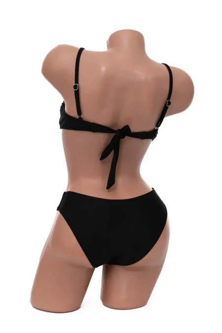 Costum de Baie Dama 2 Piese F111 Negru » Reina.Ro