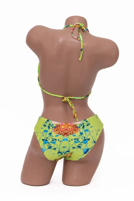 Costum de Baie Dama 3 Piese F88 Verde » Reina.Ro