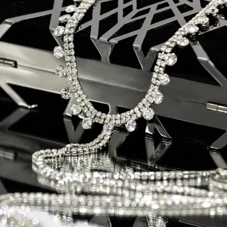 Colier de Dama 2540-113 Argintiu » Reina.Ro