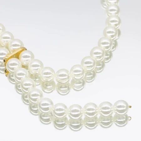 Colier de Dama 2540-97 Alb » Reina.Ro