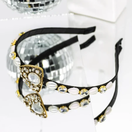 Bentita de Dama 2540-63 Negru » Reina.Ro