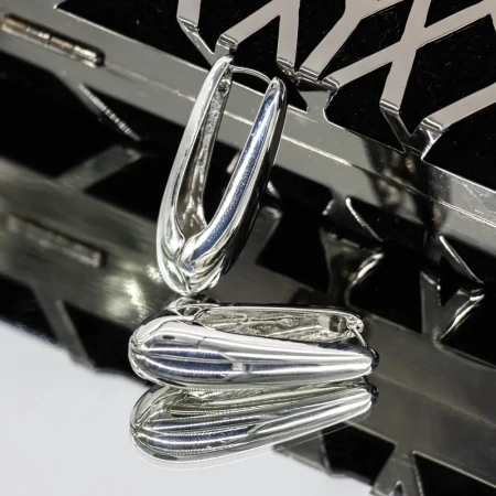 Cercei de Dama 2541-12 Argintiu » Reina.Ro