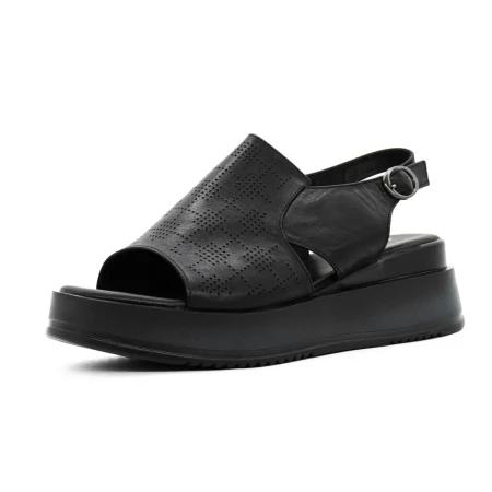 Sandale Dama cu Platforma 50096 Negru » Reina.Ro