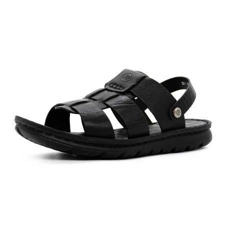 Sandale Barbati 1S11 Negru » Reina.Ro