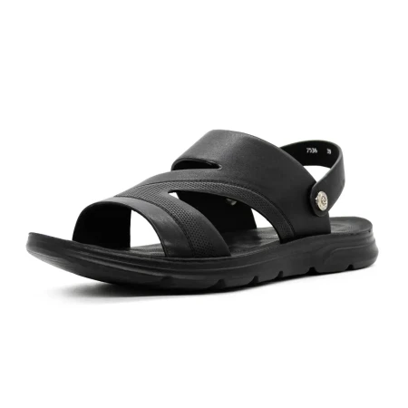 Sandale Barbati 7536 Negru » Reina.Ro