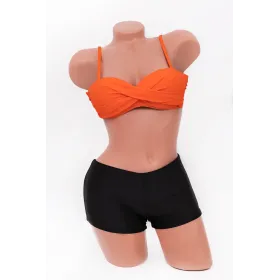 Costum de Baie Dama 2 Piese A2045 Roz » Reina.Ro