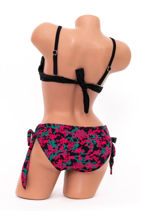 Costum de Baie Dama 2 Piese H35 Negru » Reina.Ro