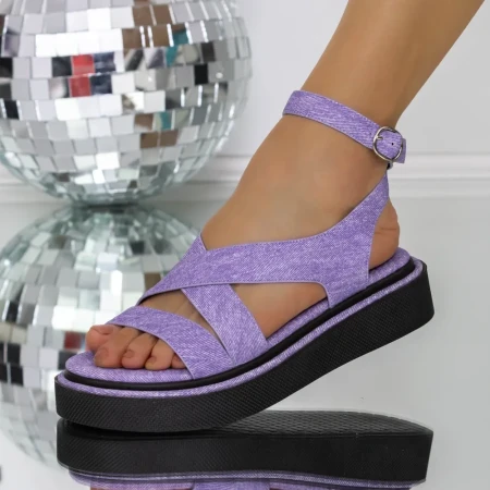 Sandale Dama 3Y15 Mov » Reina.Ro