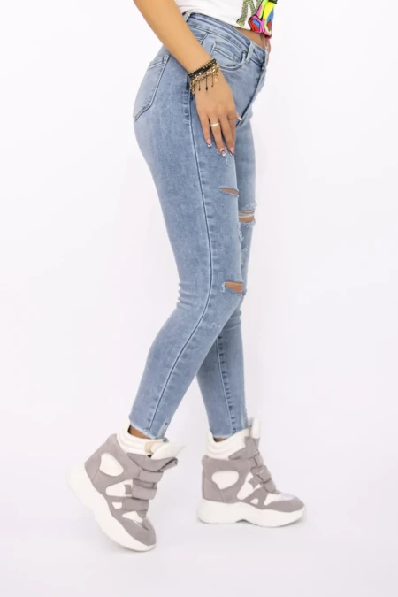 Blugi Dama SL1239 Albastru » Reina.Ro