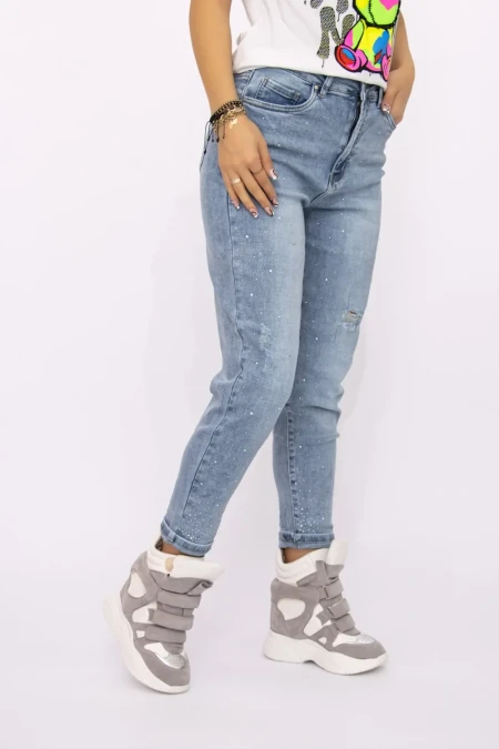 Blugi Dama SL125 Albastru » Reina.Ro