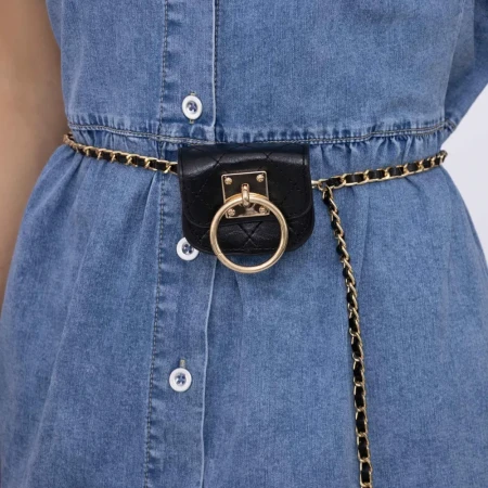 Curea dama CRL01 Negru » Reina.Ro