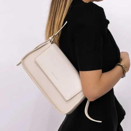 Geanta de umar ZA15 Crem » Reina.Ro