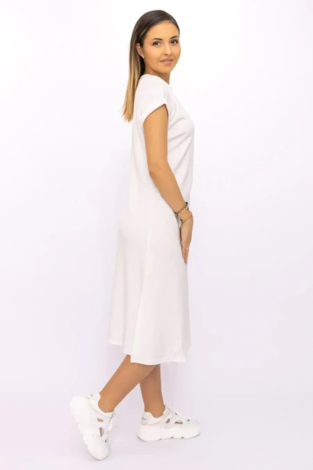 Rochie Dama VMC2209 Alb » Reina.Ro