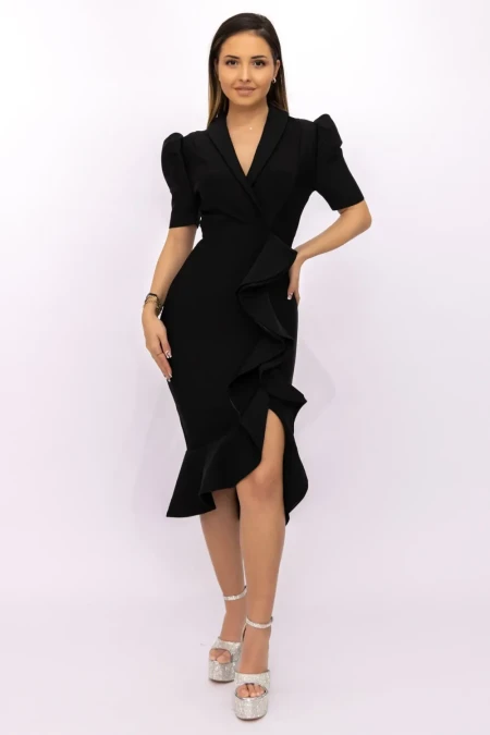 Rochie Dama 603825 Negru » Reina.Ro