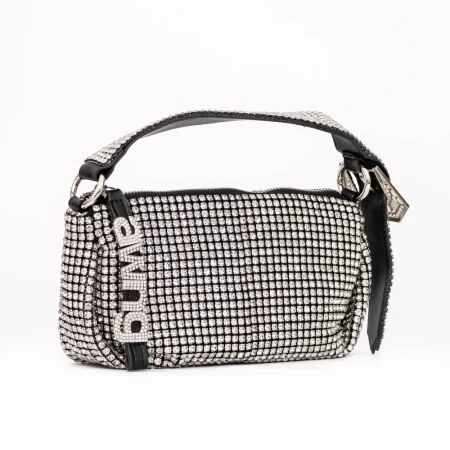 Geanta de mana BA011 Argintiu » Reina.Ro