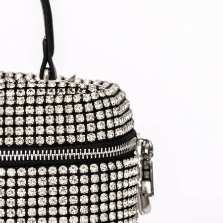 Geanta de mana BA09 Argintiu » Reina.Ro