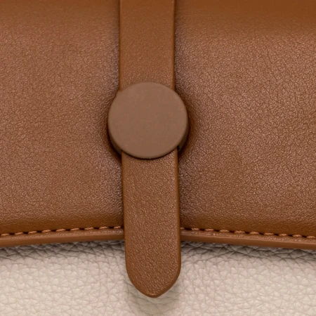 Geanta de umar BA022 Bej-Maro deschis » Reina.Ro