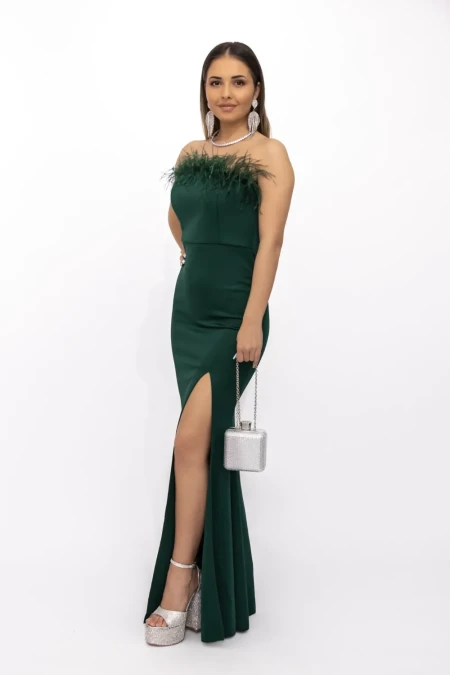 Rochie Dama 19281 Verde » Reina.Ro