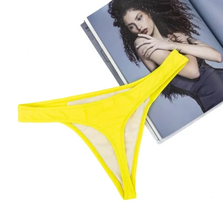 Slip Tanga Dama B01 Galben » Reina.Ro