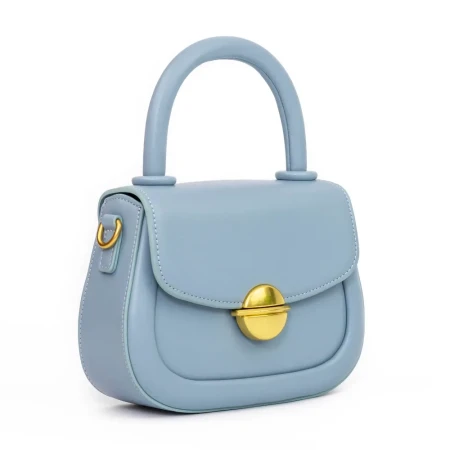 Geanta de mana BA66 Albastru deschis » Reina.Ro