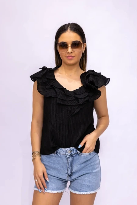 Bluza Dama CHB7589 Negru » Reina.Ro