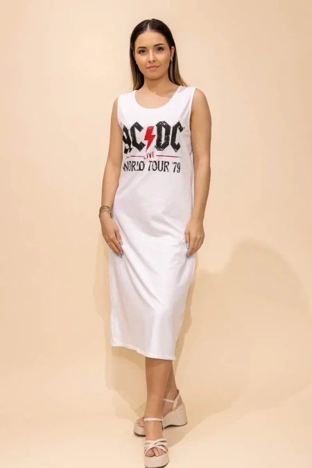 Rochie Dama 90026 Alb » Reina.Ro