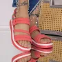Sandale Dama cu Talpa Joasa 3AW281 Piersica » Reina.Ro