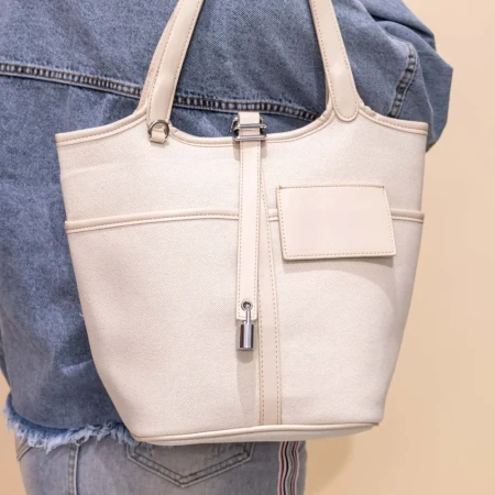 Geanta de umar EC60B Bej » Reina.Ro