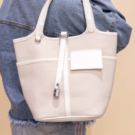 Geanta de umar EC60B Alb » Reina.Ro