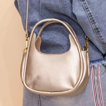 Geanta de mana PH3812 Auriu » Reina.Ro