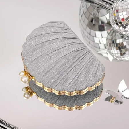 Geanta Plic BA93 Argintiu | Mei » Reina.Ro