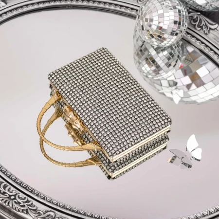 Geanta Plic BA72 Argintiu | Mei » Reina.Ro