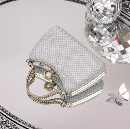 Geanta Plic BA70 Argintiu | Mei » Reina.Ro