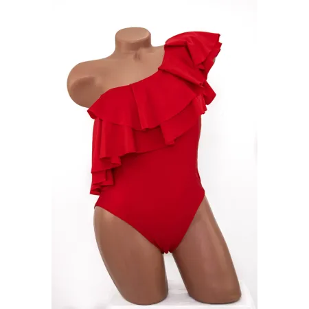 Costum de Baie Dama intreg Y30115 Rosu | Meina » Reina.Ro