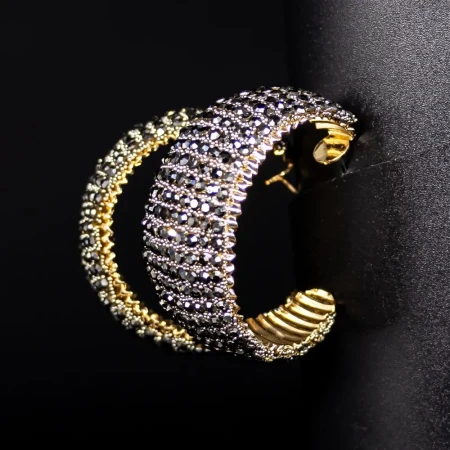 Cercei de Dama E005 Negru | Mei » Reina.Ro