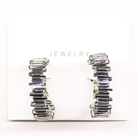 Cercei de Dama 8015 Argintiu | Mei » Reina.Ro