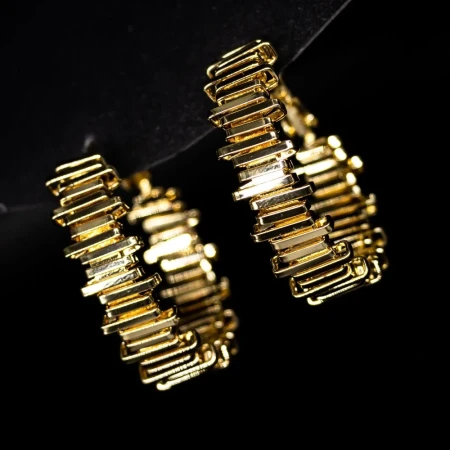 Cercei de Dama 8015 Auriu | Mei » Reina.Ro