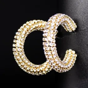 Cercei de Dama E038 Auriu | Mei » Reina.Ro