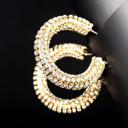 Cercei de Dama E038 Auriu | Mei » Reina.Ro