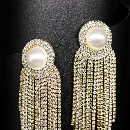 Cercei de Dama E031 Auriu | Mei » Reina.Ro